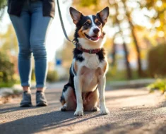 How to Teach the Middle Cue to Dogs for Calmer Walks in Crowds